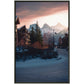 Mountain Glory - Museum-Quality Matte Paper Metal Framed Poster