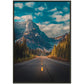 The Road Best Traveled - Museum-Quality Matte Paper Metal Framed Poster