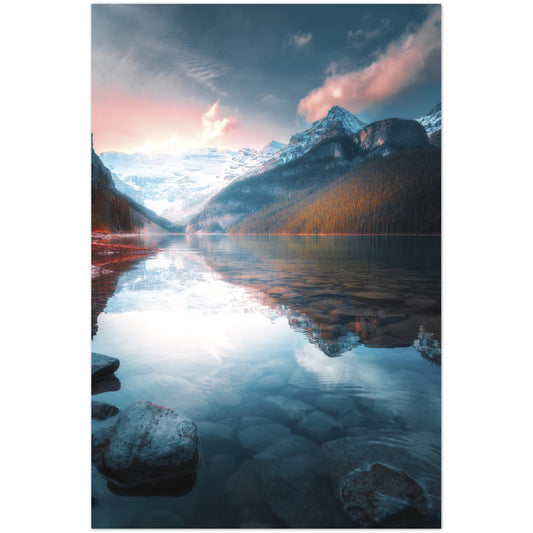 Lake of the Little Fishes - Metallic Print