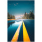 Highway of Reflections - Premium Matte Paper Poster