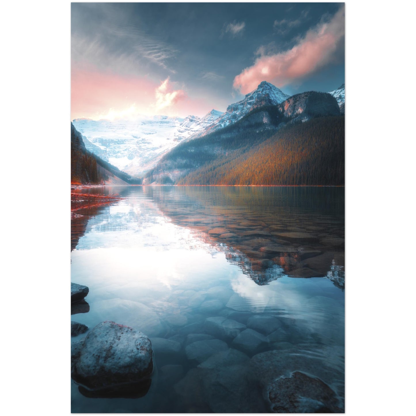 Lake of the little fishes - Premium Matte Paper Poster