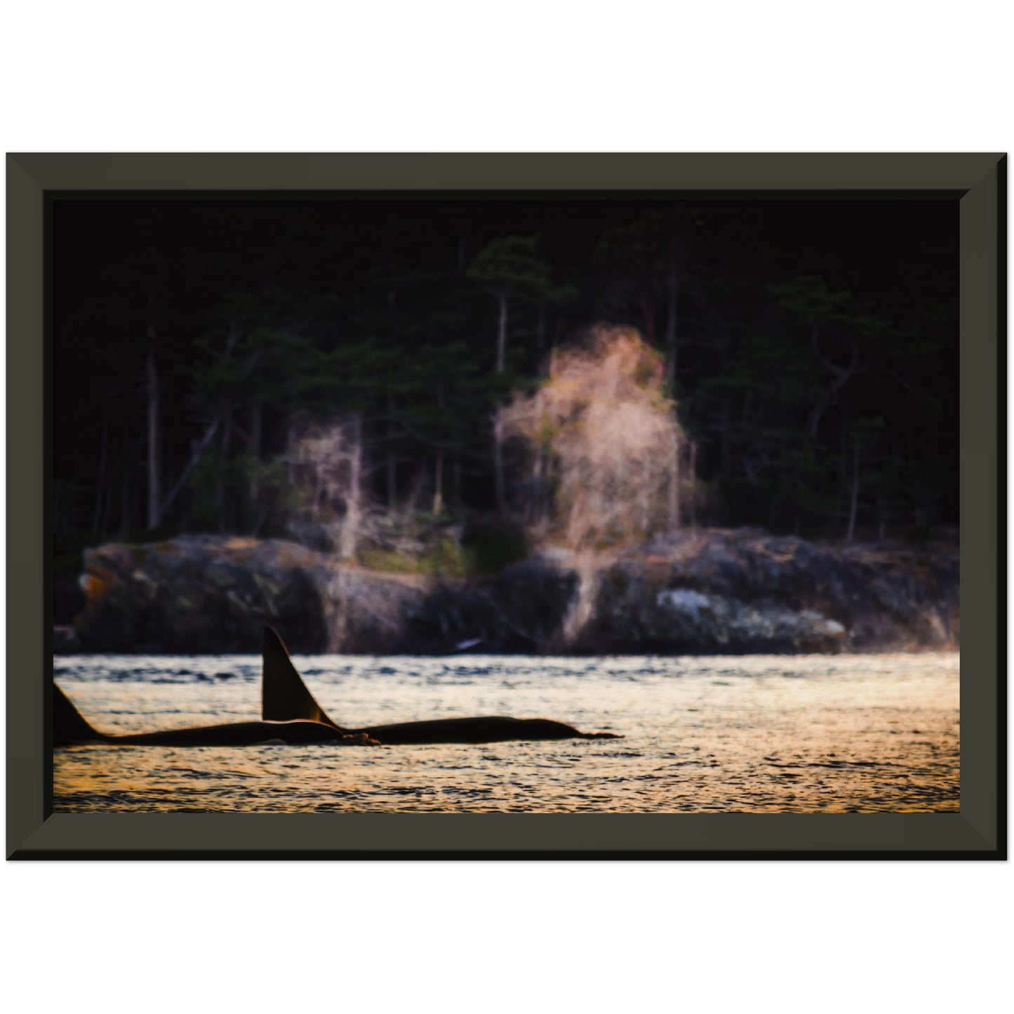 Exhale - Museum-Quality Matte Paper Metal Framed Poster