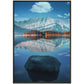 Iconic Reflections - Museum-Quality Matte Paper Metal Framed Poster